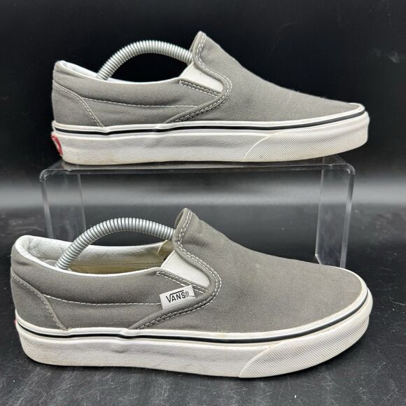 Vans Classic Slip On Sneaker Gray Womens size 6.5 Mens 5 721356 - Picture 1 of 8